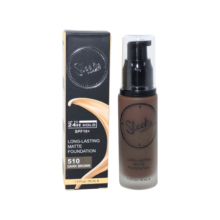 Fond de teint Sleek vip 510 Dark Brown