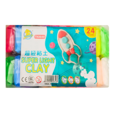 Pack de pâte modeler multicolore
