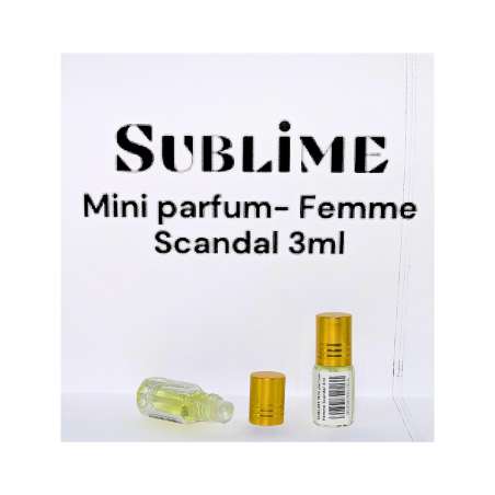 SUBLIME Mini parfum- Femme Scandal 3ml