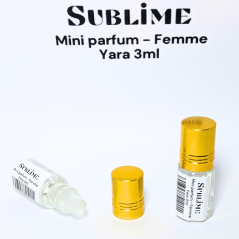 SUBLIME Mini parfum - Femme Yara 3ml