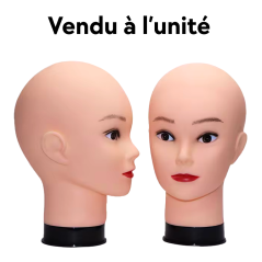 Tête de mannequin femme