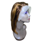 Cheveux naturels raides longueur 14 Piano