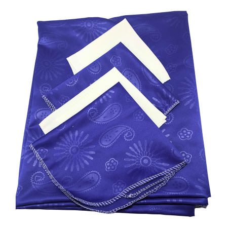 Ensemble nappe de table + 4 Torchons Aicha 12