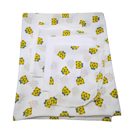 Ensemble nappe de table + 4 Torchons ANTA 12