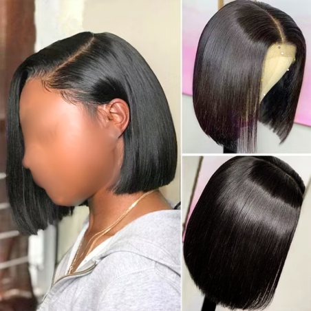 Cheveux naturel raides longueur 10