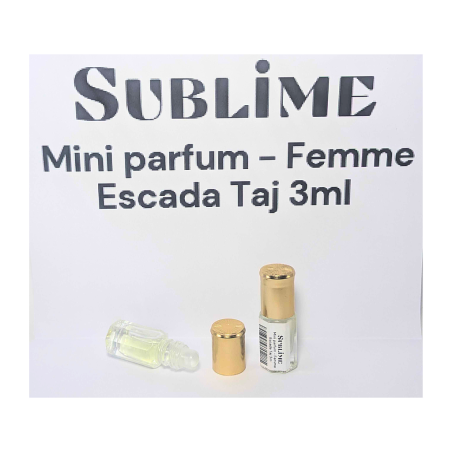 SUBLIME Mini parfum - Femme Escada Taj 3ml