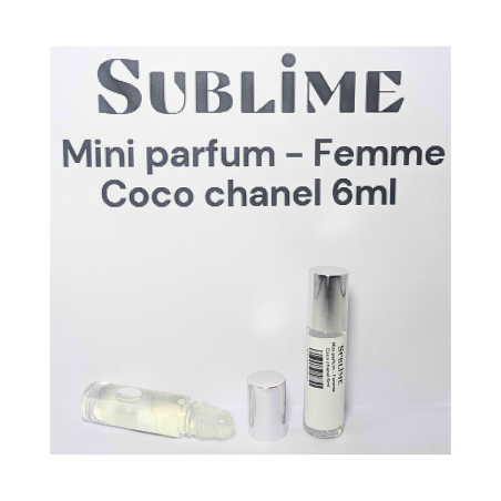 SUBLIME Mini parfum - Femme Coco chanel 6ml