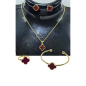 Ensemble Bijoux Enfants Van cleef Marron
