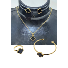 Ensemble Bijoux Enfants Van cleef Noir