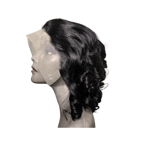 Cheveux naturel bouclé longueur 16