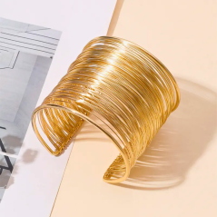 Bracelet ouvert de luxe Anna