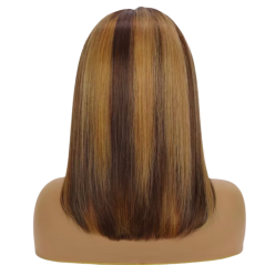 Cheveux naturels raides longueur 14 Piano
