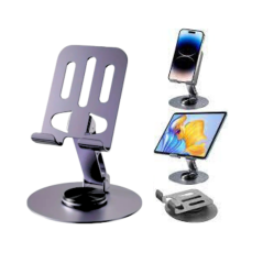 Support de Téléphone Réglage et Pliable en métal