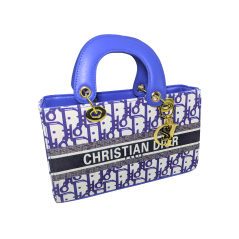Sac à main Christian Dior Bleu