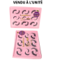 Pack de 9 paires de faux cils Sara & Oliver 360 - C