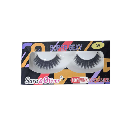 Paquet de faux cils Sara & Oliver N°30