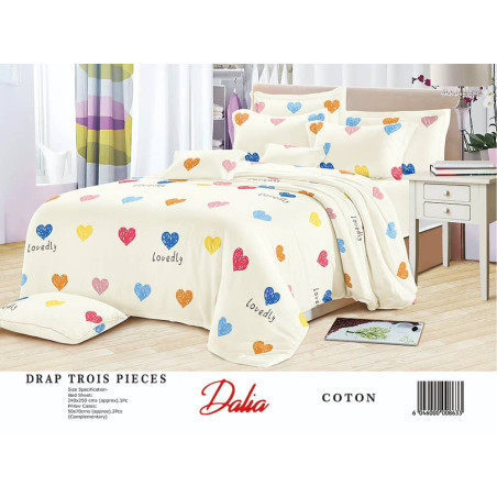 Drap 3 pièces Dalia N°460