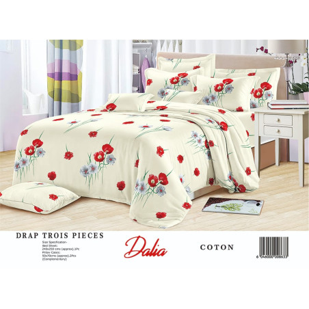 Drap 3 pièces Dalia N°494