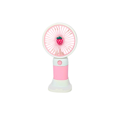 Mini ventilateur avec support - FAN SERIES - Rose