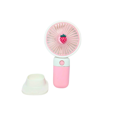 Mini ventilateur avec support - FAN SERIES - Rose