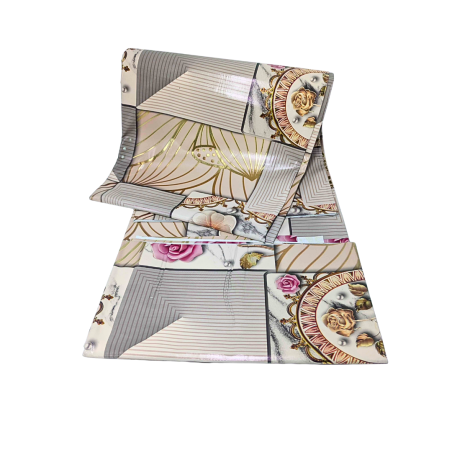 Nappe de Table en toile Vanessa 34 (137CMx 183CM)