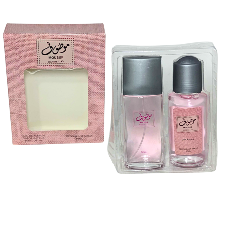 Coffret Parfum femme MOUSSUF Wardi 60ML