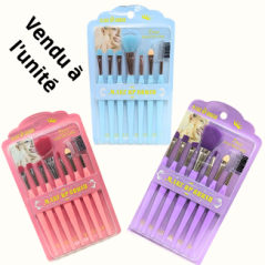Set de 7 pièces pinceaux MAKE UP BRUSH