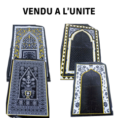 Tapis de Prière en Velours Al BADRI Noir