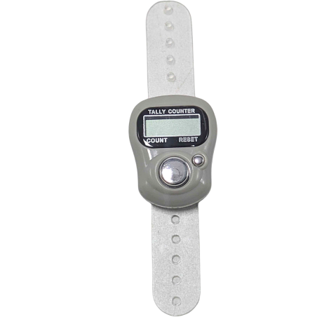 Chapelet Electronique / Finger Counter Gris