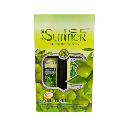 KIT Shampoing démêlant Olive SUMMER 600ML