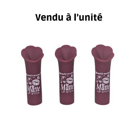 Rose à lèvre matte beauty model N°3
