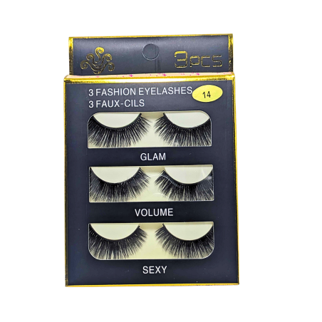 Faux cils 3D GLAM N°14