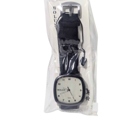 Montre BOLUN Noir fond blanc