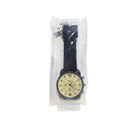 Montre BOLUN Noir fond BEIGE