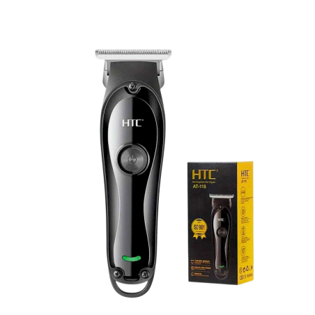 Tondeuse HTC AT-118 à barbe rechargeable USB Noir