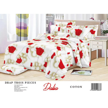 Drap 3 pièces Dalia N°40