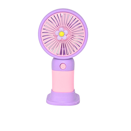 Mini ventilateur avec support - FAN SERIES - Rose