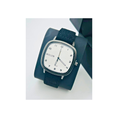 Montre BOLUN Noir fond blanc