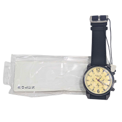 Montre BOLUN Noir fond BEIGE