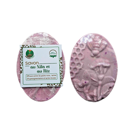 Savon au Nila Bleu et au Riz