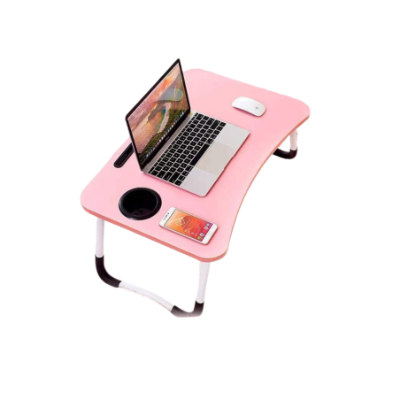 Mini table ordinateur Rose 23,5 cm x 14cm