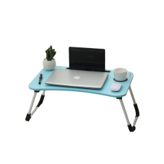 Mini table ordinateur Bleu 23,5 cm x 14cm