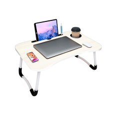 Mini table ordinateur Beige clair 23,5 cm x 14cm
