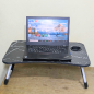Mini table ordinateur Noir gris 23,5 cm x 14cm