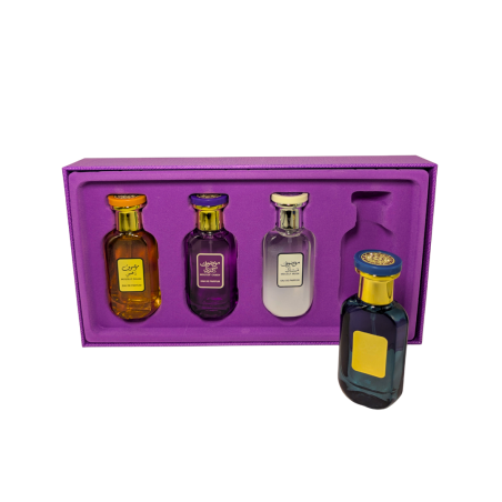 Pack 4 parfums Mousuf violet 120 ml