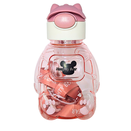 Gourde enfant Naughty Bear 750ML Rose