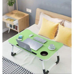 Mini table ordinateur Vert n°2 23,5 cm x 14cm