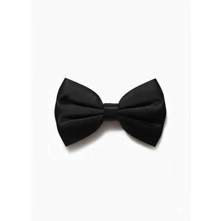 Barrette à nœud Lady boss Noir