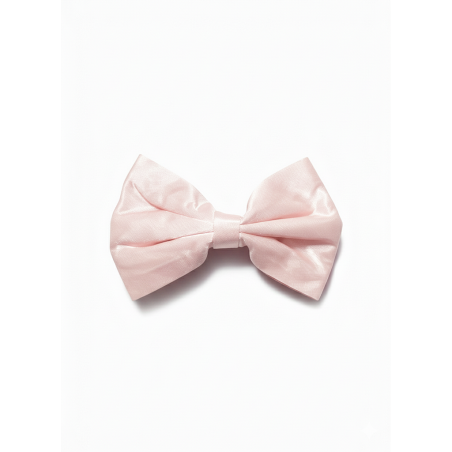 Barrette à nœud Lady boss Rose clair