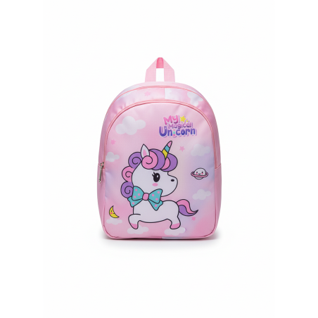 Sac à dos préscolaire Licorne rose clair